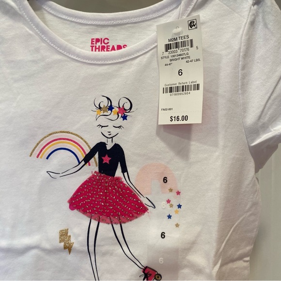 NWT Epic Threads Shirts for Girls - Picture 5 of 7